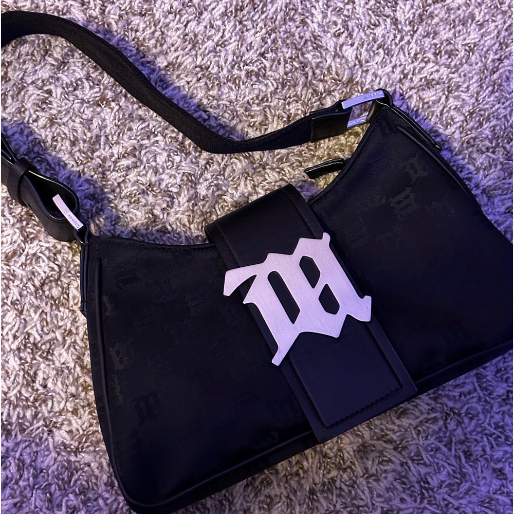 Nylon Monogram Shoulder Bag Medium - image 7